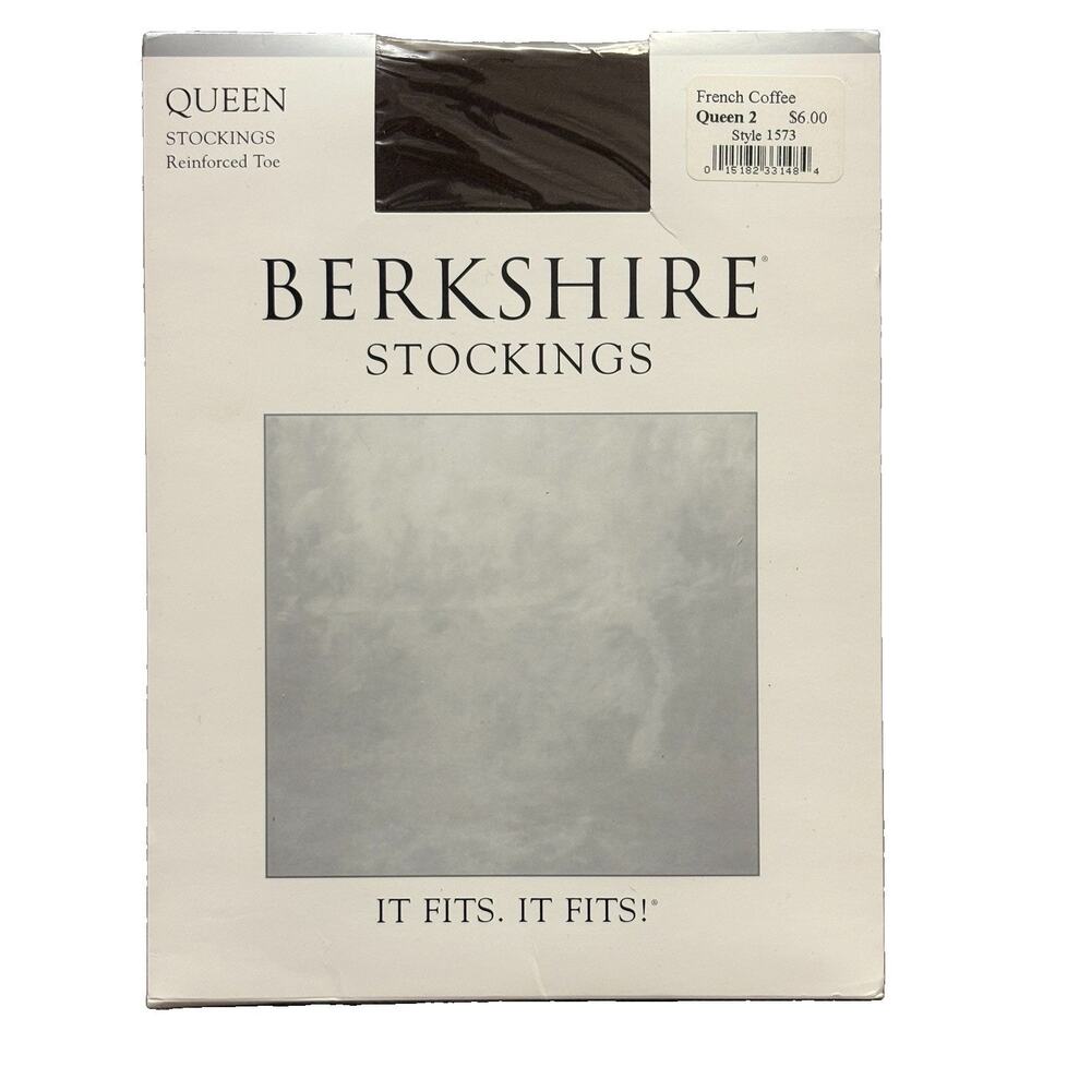 Vintage Berkshire Panty Hose All Day Sheer Stockings French Coffee NWT Size Q2